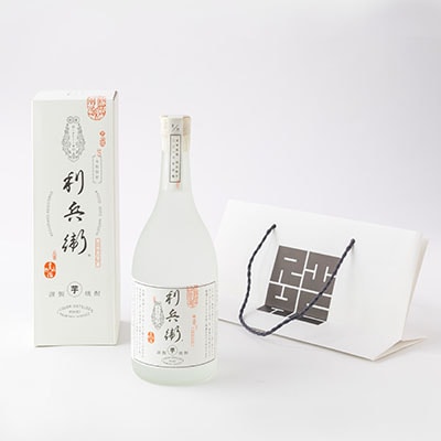 【京の和菓子屋プロデュース】本格焼酎「利兵衛」　1本　自家製芋使用