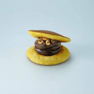 京都城陽のイタリアンチョコクリームとナッツの生どら焼き(6個)