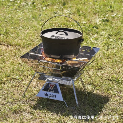 LOGOS ピラミッドTAKIBI L キャンプやBBQをより楽しめる焚き火台!　81064162