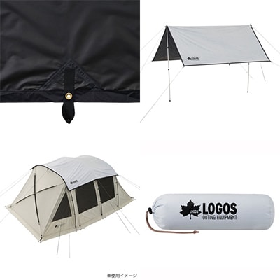 ソーラーブロック トップシート300 キャンプやアウトドアで人気のサンシェード!　71805560