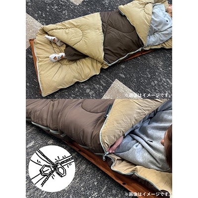丸洗いソフトタッチシュラフ・-4　アウトドアやキャンプ、防災でも大活躍の寝袋!　72600530