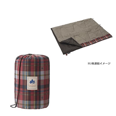 丸洗いスランバーシュラフ・2 アウトドアやキャンプ、防災でも大活躍の寝袋!　72602010