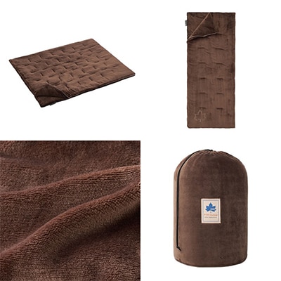 丸洗いやわらか あったかシュラフ・0　アウトドアやキャンプ、防災でも大活躍の寝袋!　72683061