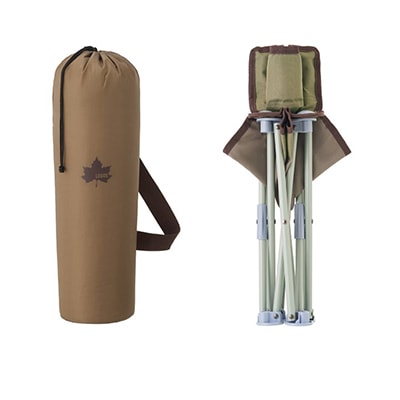 ベーシックタイニーチェア プラス キャンプやピクニックに持ち運びしやすい楽々チェア!73381060