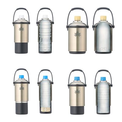 真空「温・冷」ペットボトルシリンダー アウトドアでも使えるペットボトルホルダー!　81287640