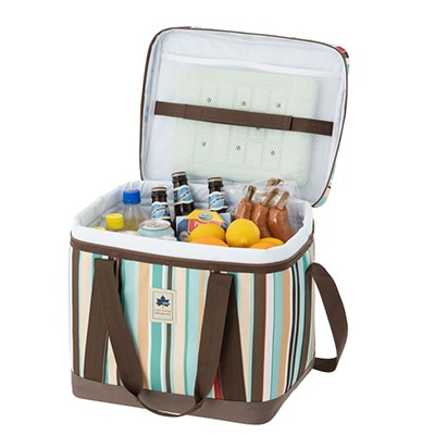 氷点下パック抗菌・デザインクーラーL　買い物やアウトドアでも使えるクーラーバッグ!　81670705