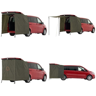 neos ミニバンリビング　車でのキャンプや車中泊、アウトドアで大活躍。楽々設営!　71805056