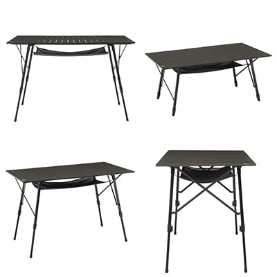 グランベーシック ハイ&ローテーブル キャンプやアウトドアで大活躍なテーブル!　73173153