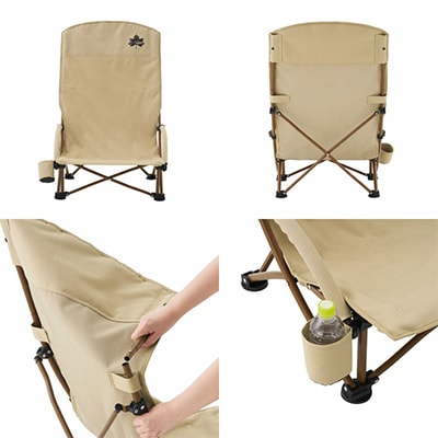 Tradcanvas ポータブルあぐらチェア キャンプやアウトドアで大活躍な椅子!　73173160