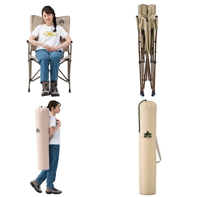 Tradcanvas ワークバックチェア キャンプやアウトドアで大活躍!　73173168