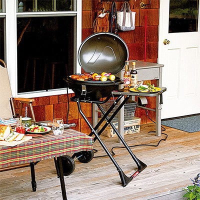 LOGOS CHEF BBQエレグリル 蒸し料理にも対応でアウトドアやキャンプでも!81060000