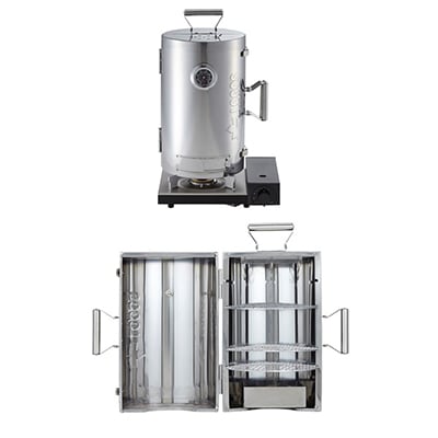 LOGOSの森林 スモークタワー 熱源不要!キャンプやアウトドアで大活躍の燻製機!　81066000