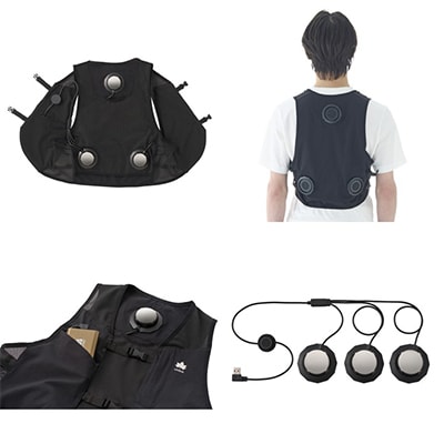 LOGOS ペルチェクールベスト 熱中症対策として屋外での活動に大活躍の冷却ベスト　81336711