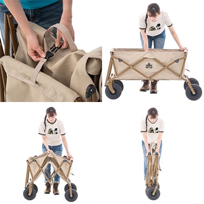 TC 丸洗いカーゴキャリー BBQグリルや折りたたみ式テーブルを収納できます!　84720722