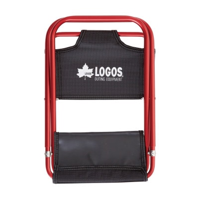 7075トレックチェア(背付・レッド)持ち運び楽々でアウトドアやキャンプで大活躍。　73160277