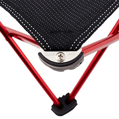 7075キュービックチェア(レッド)300gで超軽量!旅行やアウトドアで大活躍!　73175001