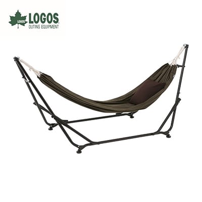 3WAY スタンドハンモック アウトドアやキャンプ場でゆったりリラックスできます。73178008