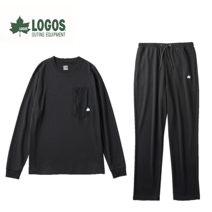 LBL リカバリーウエア 冬用上下 XLセット リカバリーパンツ+リカバリープルオーバー ブラック