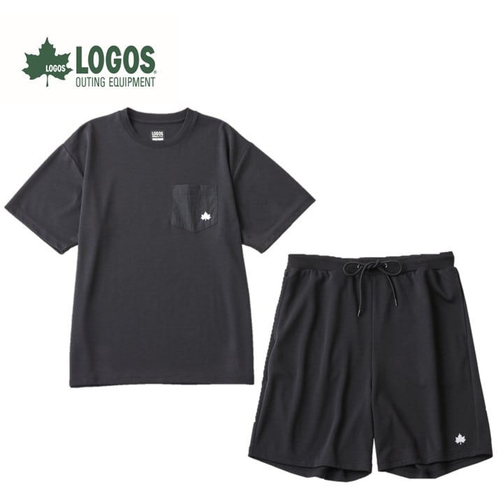 LBL リカバリーウエア 夏用上下Mセット リカバリーショーツ+リカバリーTシャツ ブラック