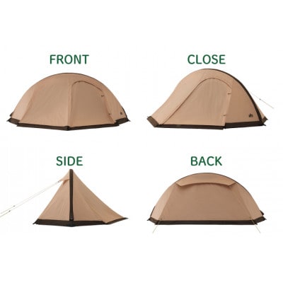 TC オートエアマジックドーム DUO(電動ポンプ内蔵)自動で膨らむエアテント　71201012