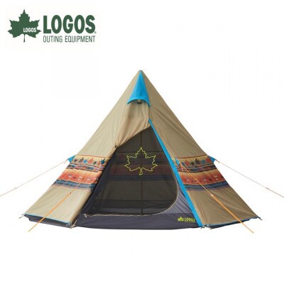 LOGOS ナバホ Tepee 300　ロゴスの定番ナバホ柄ティピーテント 71806501