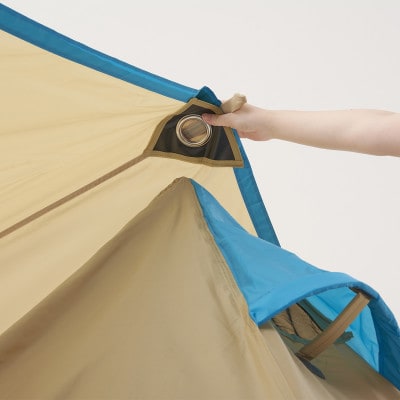 LOGOS ナバホ ブリッジヘキサタープセット-BB キャンプやアウトドアに 71806509