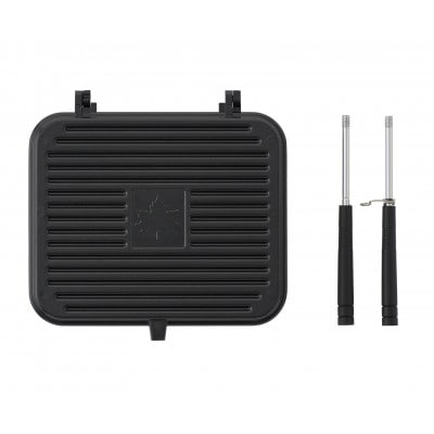 LOGOS グリルサンドパン お肉やお魚を焼く他に、ホットサンドメーカーとしても! 81062246