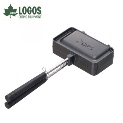 LOGOS ホットサンドパン(ハーフ)アウトドアやキャンプ、家のキッチンでも大活躍 81062248