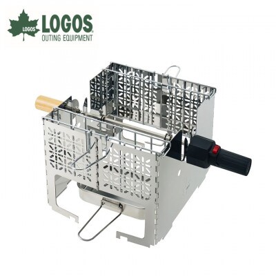 くるくるクッキングリル アウトドアで手軽に鳥の丸焼きやバウムクーヘンを作れる 81064153