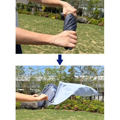 LOGOS ネッククーラー グレー フェイスタオルサイズで日常使いにも 34206219