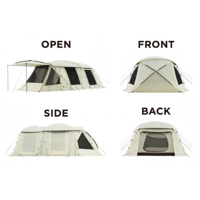 グランベーシック PANELドゥーブル WXL-BC　居住性抜群な大型ルームテント 71101004