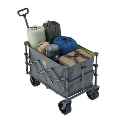 ROSY ワゴンカート　アウトドアやキャンプでギアを楽々運搬できるアウトドアワゴン　84720748