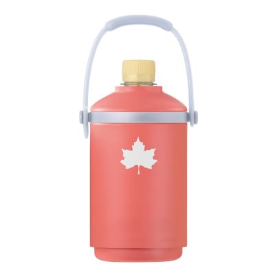 真空「温・冷」ペットボトルシリンダー(ピンク)マルチサイズ対応ペットボトルホルダー　81287642