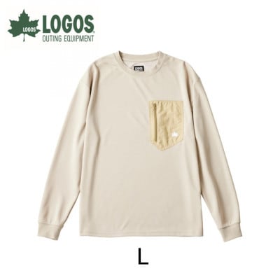 LBL リカバリープルオーバー L ベージュ 就寝時におすすめのリカバリーウエア　35306662