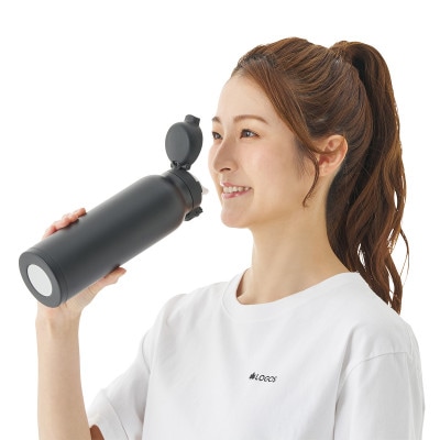 TW 真空断熱 ワンタッチボトル IG 750ml 保冷・保温対応のステンレスボトル81286012