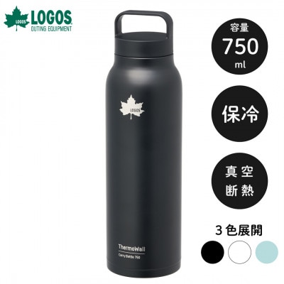 TW 真空断熱 キャリーボトル BK 750ml 保冷対応のステンレスボトル 81286061