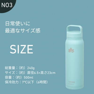 TW 真空断熱 キャリーボトル AB 500ml 保冷対応のステンレスボトル 81286073