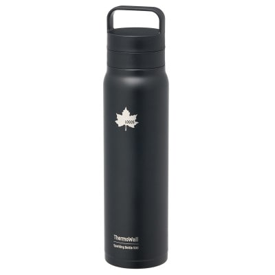 TW 真空断熱 炭酸対応ボトル BK 500ml 保冷対応のステンレスボトル 81286121