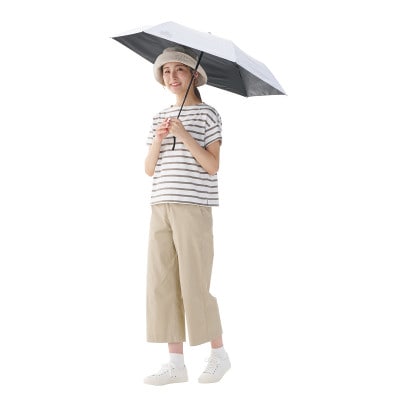 ソーラーブロック日傘・オートコンパクト　S(晴雨兼用) 通勤でも使えるアウトドア日傘81336746