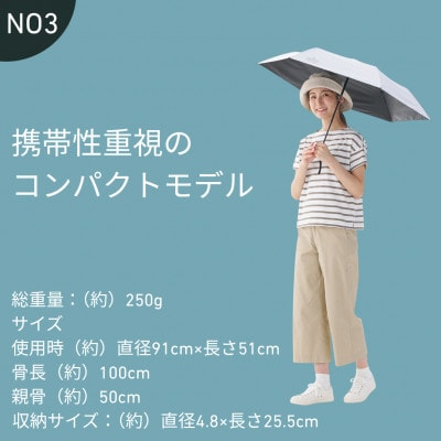 ソーラーブロック日傘・オートコンパクト　S(晴雨兼用) 通勤でも使えるアウトドア日傘81336746