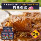 京都府城陽産　イチジクが丸ごと入った　スパイシーなカレー　5箱×1セット