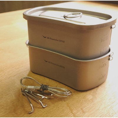DDHammocksJAPAN CANTEEN　クッカーセット　チタン製 アウトドア・海釣りに
