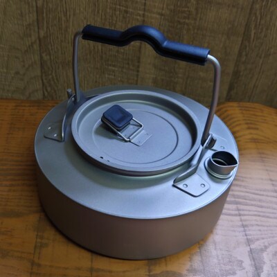 チタン ケトル 600-800 キャンプやアウトドアで使えます