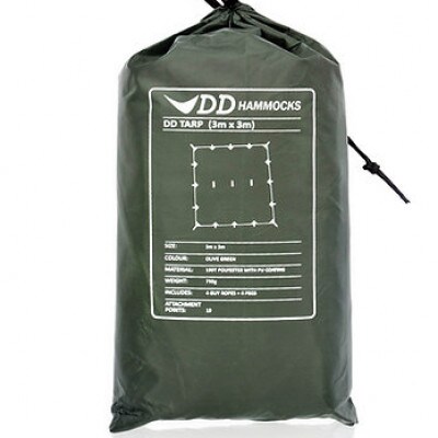 タープ 3×3　フォレストグリーン　DD Hammocks JAPAN