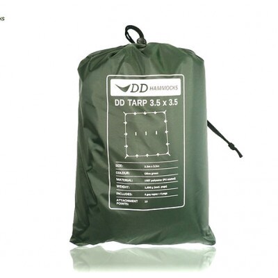 タープ3.5×3.5　オリーブグリーン DD Hammocks JAPAN