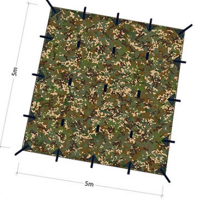 タープ5×5迷彩　DD Hammocks JAPAN