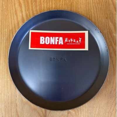 BONFA Iron Round Plate18　キャンプ・アウトドアに