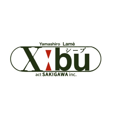 Xibu(シーブ)金銀糸×柿渋染めマスク【カラー:ネイビー】【サイズ:L】