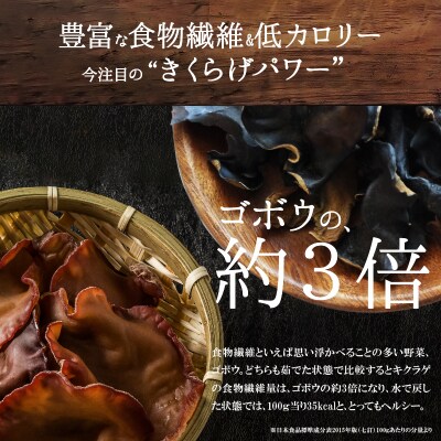 地の利を生かした沖永良部産 恵のきくらげ(ボイル済・乾燥セット)