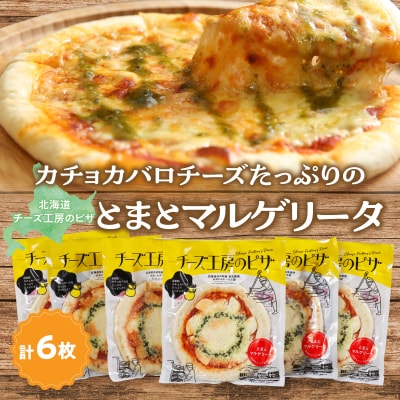 【おおともチーズ工房】《リピート間違いなし!!》定番とまとマルゲリータ6枚_H0003-166